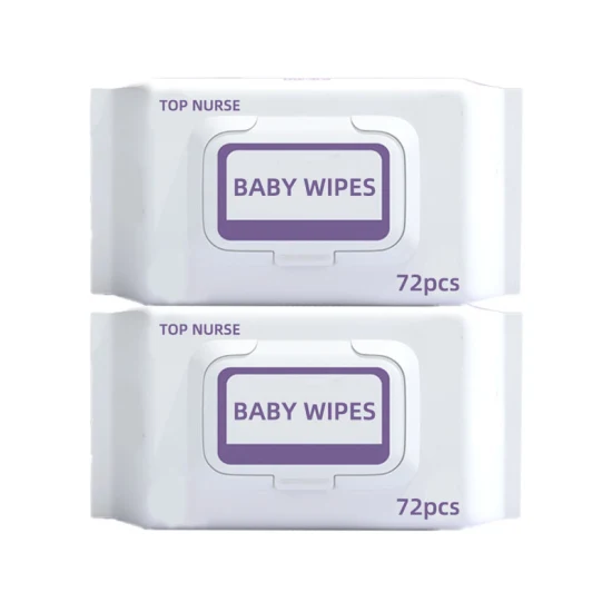 Soft Cloth Paper OEM Baby Wet Tissue Hand Cleaning Wipes