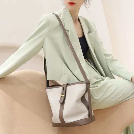 Trend Fashion Large Capacity Canvas Bag Portable Shopping Mommy Single Shoulder Bag