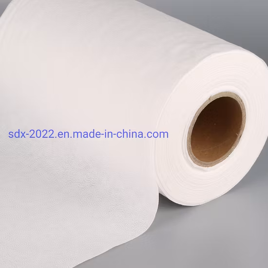 Baby Cleaning Cloth Non Woven 160PCS Disposable Barrel Custom Dry Wipes in Roll